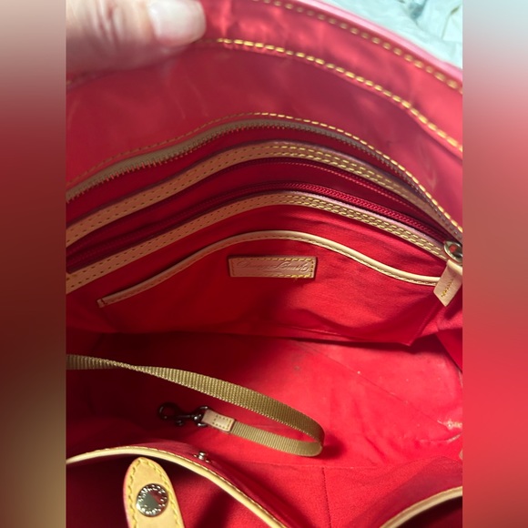 Dooney & Bourke vintage 1975 pink/orange purse - Picture 2 of 3